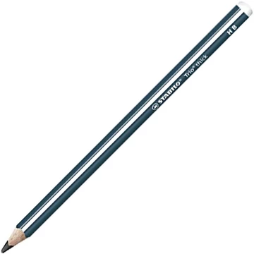 Stabilo: Trio Thick háromszögletű grafit ceruza olajzöld színben HB