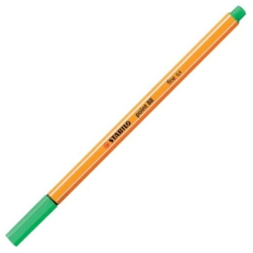 Stabilo: Point 88 tűfilc 0,4mm-es smaragdzöld színben