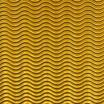 Arany dekor 3D hullámkarton B2 50x70cm 1db