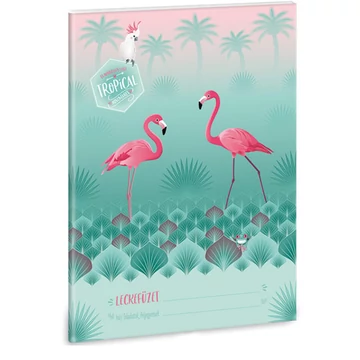 Pink Flamingo leckefüzet 32 lapos A/5