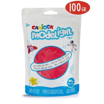 Modelight 100g-os piros gyurma - Carioca