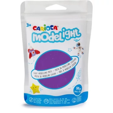Modelight 50g-os lila gyurma - Carioca