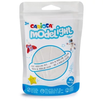 Modelight 50g-os fehér gyurma - Carioca