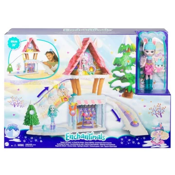Enchantimals: Bree Bunny és Twist síkunyhó játékszett - Mattel
