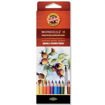 ICO: Koh-I-Noor Mondeluz 3717 Aquarell színes ceruza készlet 18db