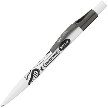 ICO: Black and Write golyóstoll fehér 0,8mm
