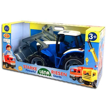 LENA: Óriás traktor homlokrakodóval és markolókanállal 65cm