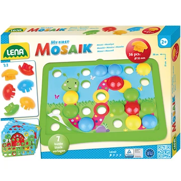 LENA: Mosaik Első pötyim játékszett - Természet