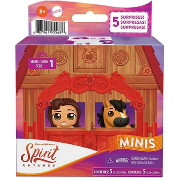 Szilaj: Pónik és barátaik pajtában meglepetés csomag - Mattel