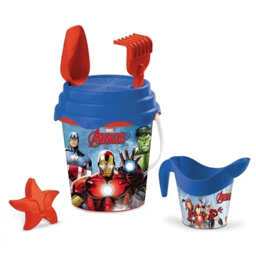 Bosszúállók homokozó vödör szett locsolókannával - Mondo Toys