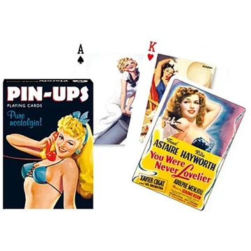Exkluzív römi kártya - Pin-ups 1x55 lap - Piatnik