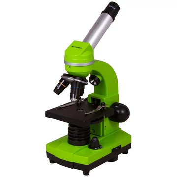 Bresser Junior Biolux SEL 40–1600x mikroszkóp, zöld - 74319