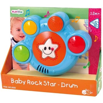 Playgo: Rocksztár bébi elektromos dob fényekkel és hangokkal
