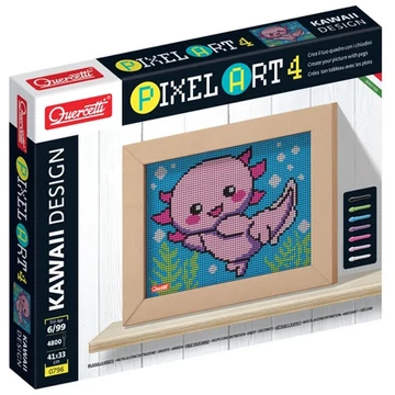 Quercetti: Pixel Art 4 Kawaii Axolotl pötyi