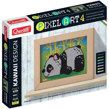 Quercetti: Pixel Art 4 Kawaii Panda pötyi