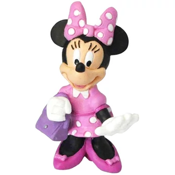 Minnie egér kézitáskával játékfigura