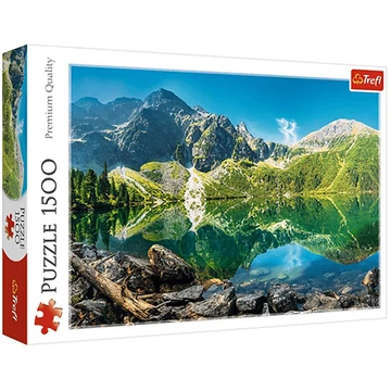 Morskie Oko-tó, Tátra, Lengyelország 1500db-os puzzle - Trefl