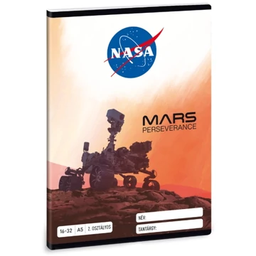 Ars Una: NASA 2. osztályos vonalas füzet A5 16-32