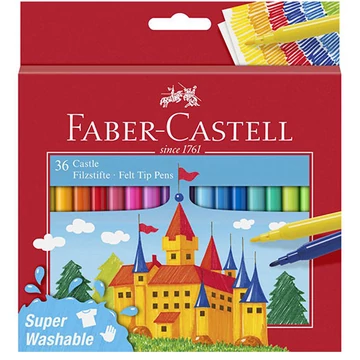 Faber-Castell: Castle filctoll szett 36db-os