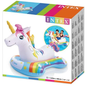 Unikornis lovagló matrac 163x86cm - Intex