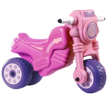 Lábbal hajtós magenta cross motor - D-Toys