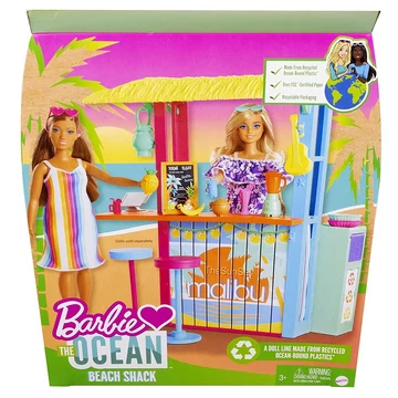 Barbie: Együtt a Földért Strandbisztró játékszett - Mattel
