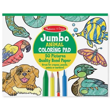 Állatok Jumbo színező - Melissa & Doug