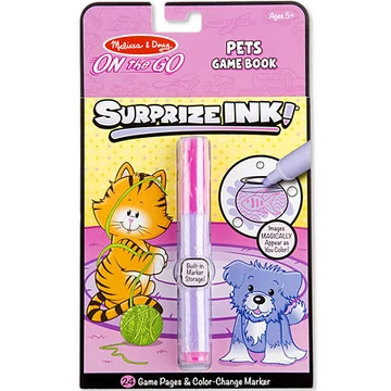 Kis kedvencek úti színezőfüzet varázstollal - Melissa & Doug