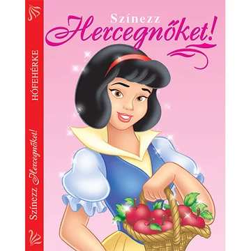 Színezz Hercegnőket! - Hófehérke kifestő