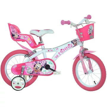 Minnie egér gyerek bicikli 16-os méretben - Dino Bikes kerékpár