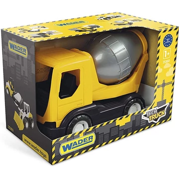 Tech Truck sárga betonkeverő 23cm - Wader