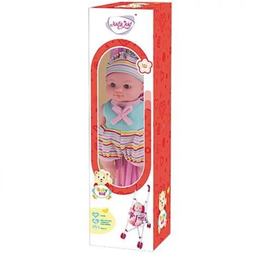Kids Kid baba babakocsival 23cm
