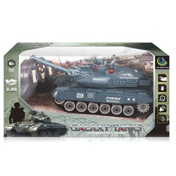 Galaxy Tanks: Távirányítós tank fénnyel és hanggal 2,4GHz