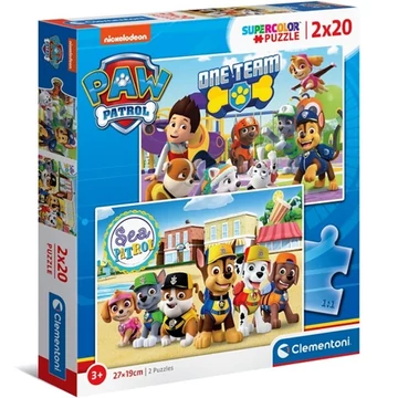 Mancs őrjárat 2x20db-os puzzle - Clementoni