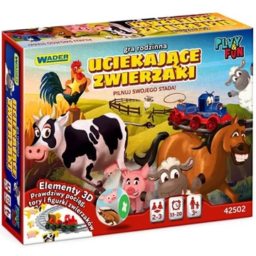 Play & Fun: Running Animals - Rohanó állatok társasjáték