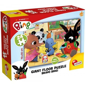 Bing: Bravo Bing! óriás padló puzzle 24db-os