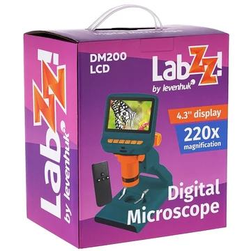 Levenhuk LabZZ DM200 LCD digitális mikroszkóp