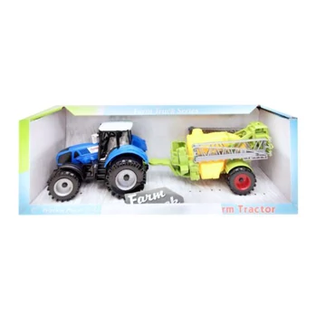 Farm traktor szerelvény permetező utánfutóval