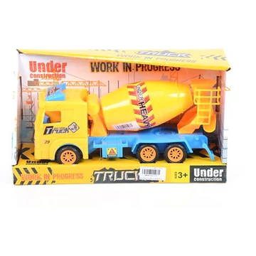Mixer kamion sárga színben