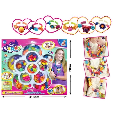Candy ékszerkészítő szett 105db-os