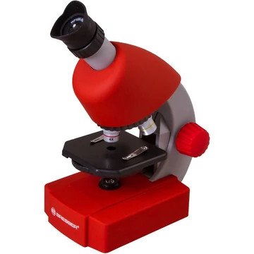Bresser Junior 40x-640x mikroszkóp, piros - 70122