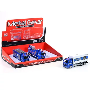 Metal Gear rendőrségi teherautó többféle változatban 1/43