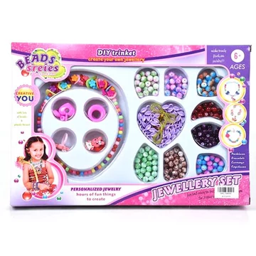 Beads Series ékszerkészítő szett gyöngyökkel és kiegészítőkkel