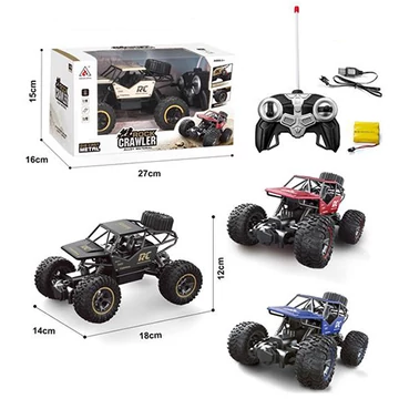 RC távirányítós hegymászó Jeep 27MHz 1/18 kétféle változatban