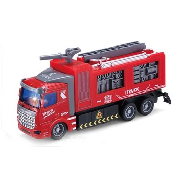 RC tűzoltóautó fénnyel 27Mhz 1/48