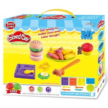 Hamburger készítő gyurma szett kiegészítőkkel