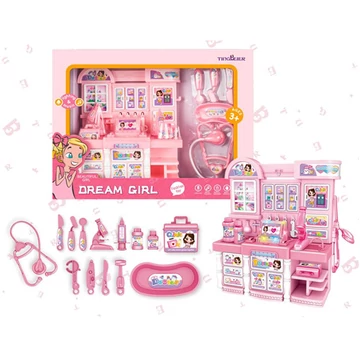 Dream Girl: Mini játék orvosi szett pulttal és kiegészítőkkel