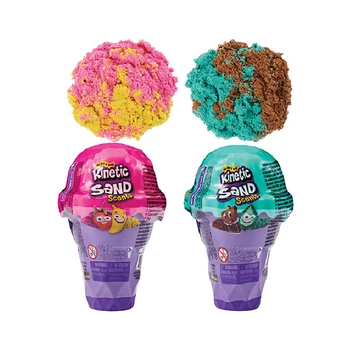 Kinetic Sand: Scents homokgyurma fagyi alakú tárolóban 113g kétféle változatban 1db - Spin Master