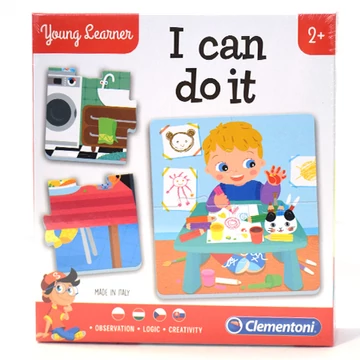 Clementoni: Megtudom csinálni! puzzle szett