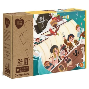YO HO HO! Kalózok 24db-os Maxi puzzle - Clementoni